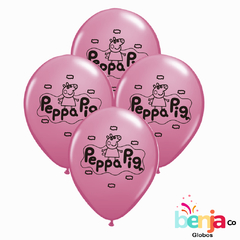 GLOBOS ESTAMPADOS PEPPA PIG