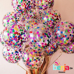 GLOBOS CONFETTI x10 - comprar online