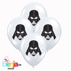 GLOBOS ESTAMPADOS STAR WARS MASCARA