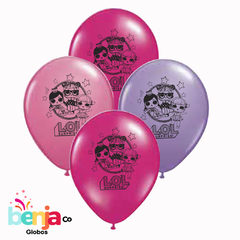 GLOBOS ESTAMPADOS LOL