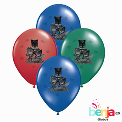 GLOBOS ESTAMPADOS HEROES EN PIJAMA