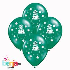 GLOBOS ESTAMPADOS SAN PATRICIO