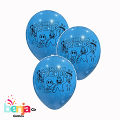 GLOBOS ESTAMPADOS RAINBOW FRIENDS