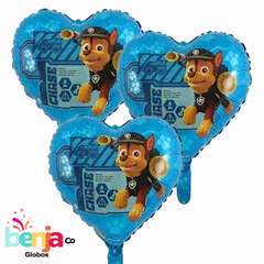 GLOBO CORAZON CHEESE 45CM