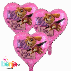 GLOBO CORAZON SKYE 45CM