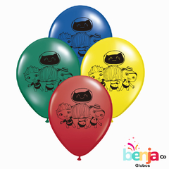 GLOBOS ESTAMPADOS MINNI BEAT POWER ROCKERS