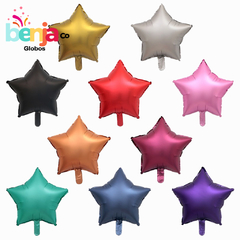 GLOBO ESTRELLA SATIN 18" (45CM)