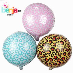 Globo Redondo Animal Print 18" (45cm)