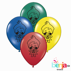 GLOBOS ESTAMPADOS PLIM PLIM