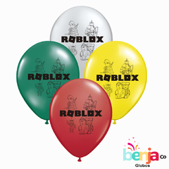 GLOBOS ESTAMPADOS ROBLOX