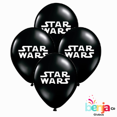 GLOBOS ESTAMPADOS STAR WARS LOGO