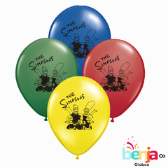 GLOBOS ESTAMPADOS LOS SIMPSONS