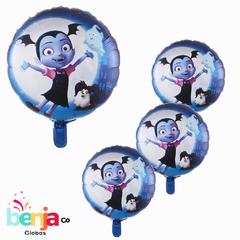 GLOBO VAMPIRINA azul 45CM