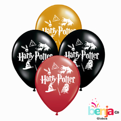 GLOBOS ESTAMPADOS HARRY POTTER