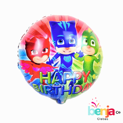 GLOBO HEROES EN PIJAMA 45CM - comprar online