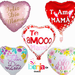 GLOBO DIA DE LA MADRE 45CM - PACK 3 - comprar online