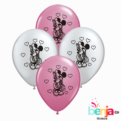 GLOBOS ESTAMPADOS MINNIE