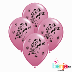 GLOBOS ESTAMPADOS MINNIE BEBE