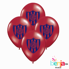 GLOBOS ESTAMPADOS SAN LORENZO