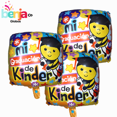 GLOBO GRADUADO KINDER 45CM