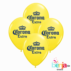 GLOBOS ESTAMPADOS CERVEZA CORONA