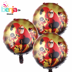 GLOBO LOS INCREIBLES 45CM