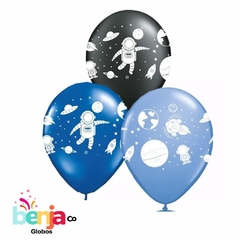 GLOBOS ESTAMPADOS ASTRONAUTA