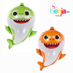 GLOBOS BABY SHARK ABUELOS 70CM