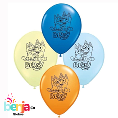 GLOBOS ESTAMPADOS BLUEY