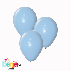 GLOBO 10" STANDARD CELESTE PASTEL X50U