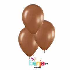 GLOBO 12" STANDARD CHOCOLATE X50