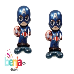 GLOBO CAPITAN AMERICA CON BASE 53*31CM