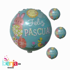 GLOBO FELIZ PASCUA 45CM