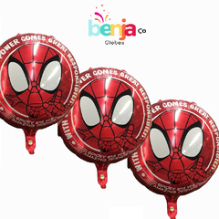 GLOBO HOMBRE ARAÑA 18" (45CM)