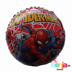 GLOBO HOMBRE ARAÑA ROJO 45CM