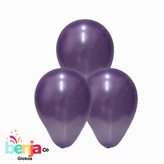 GLOBO 10" STANDARD VIOLETA OSCURO X50U