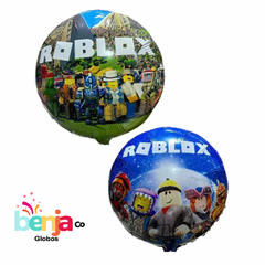 GLOBO ROBLOX DOBLE CARA 45CM