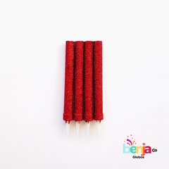 BENGALA LISA ROJO RUBI X4 - comprar online