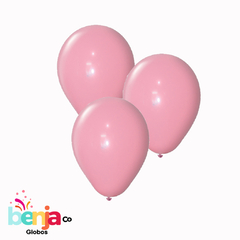 GLOBO 12" STANDARD ROSA PASTEL X50U