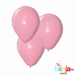 GLOBO ROSA PASTEL STANDARD 11" X 50U