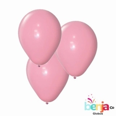 PARTY TIME 9" PASTEL ROSA X 25U