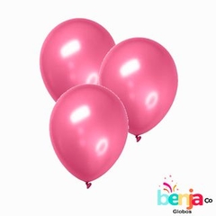 GLOBO 12" PERLADO ROSA GLOBOX X50U