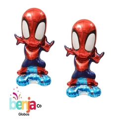 GLOBO HOMBRE ARAÑA CON BASE 53*31CM