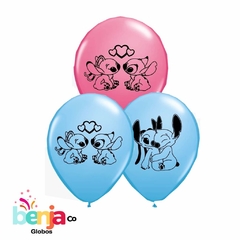 GLOBOS ESTAMPADOS STICH/ANGEL