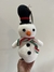 Muñeco nieve crochet en internet