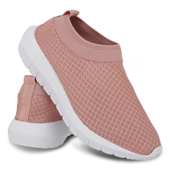 Tenis Meia Feminino Calce Facil Caminhada Corrida Trabalho Macio - comprar online