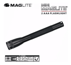 Linterna Mini Maglite 9 Lumens 31 Metros + Pilas Aaa Camping - comprar online