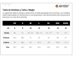 Calzas Largas Mujer Hi-tec Con Transparencia Running Fitness - Cabo Fisterra