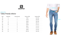 Pantalon Jogging Salomon Swop Lt Fit Pant M - Cabo Fisterra