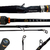 VARA MAJOR CRAFT BENKEI 6'0'' 12-25LBS 4 PARTES CARRETILHA